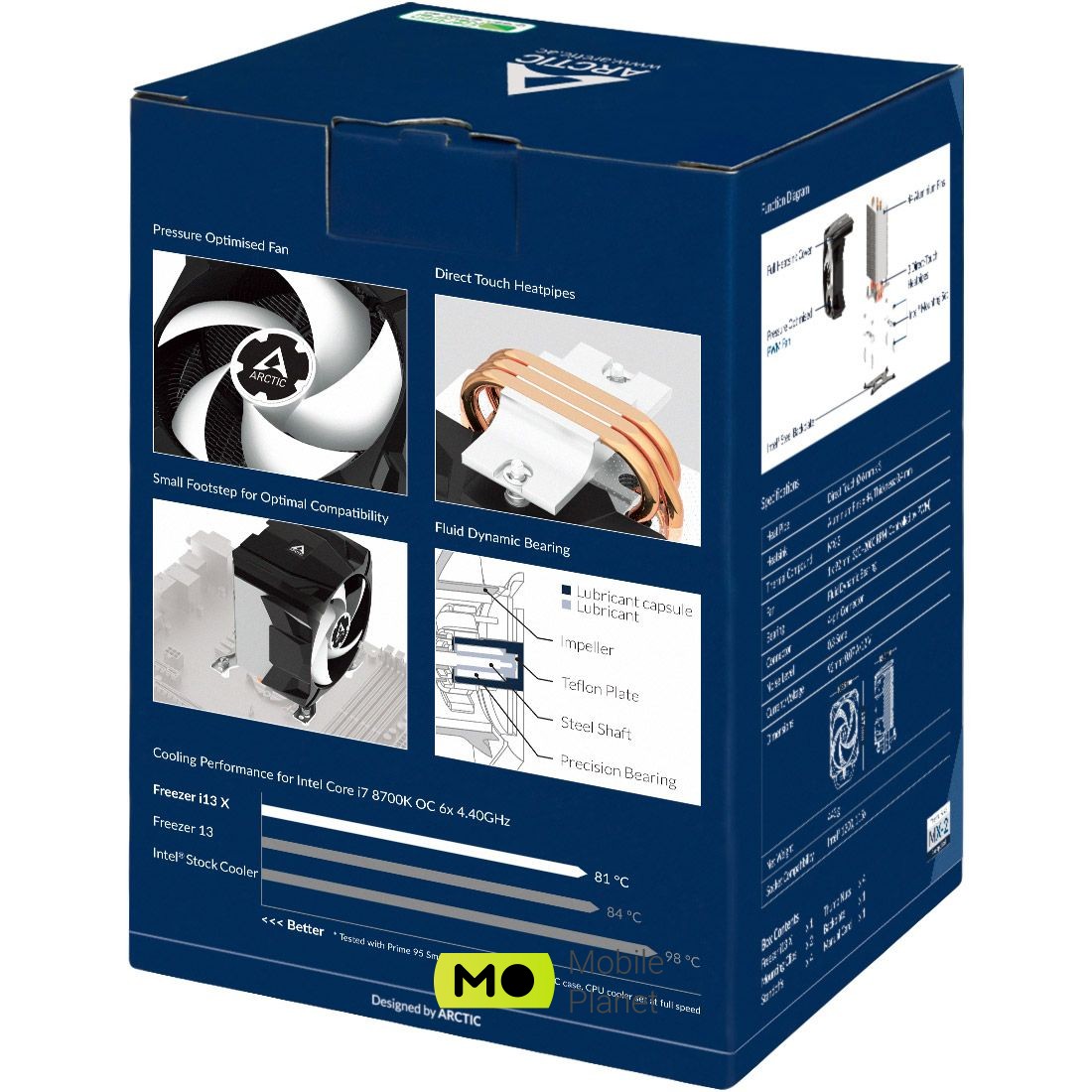 ARCTIC Freezer i13 X (ACFRE00078A) (UA) Модель: Freezer i13 X; Сумісні сокети: