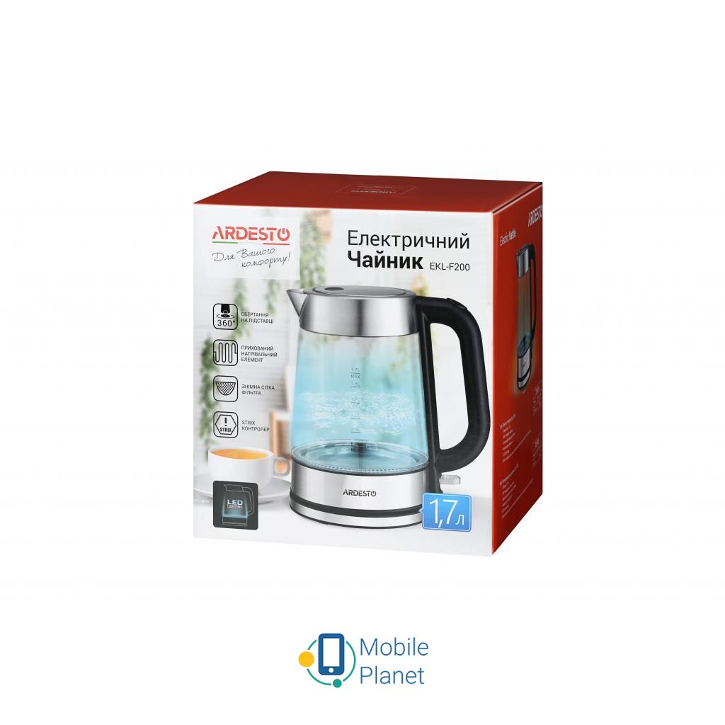 Ardesto EKL-F200 Тип: звичайний; Обсяг: 1.7 л;
