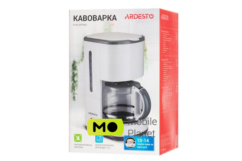 ARDESTO FCM-D17WG (UA) Тип: краплинна; Тип установки: