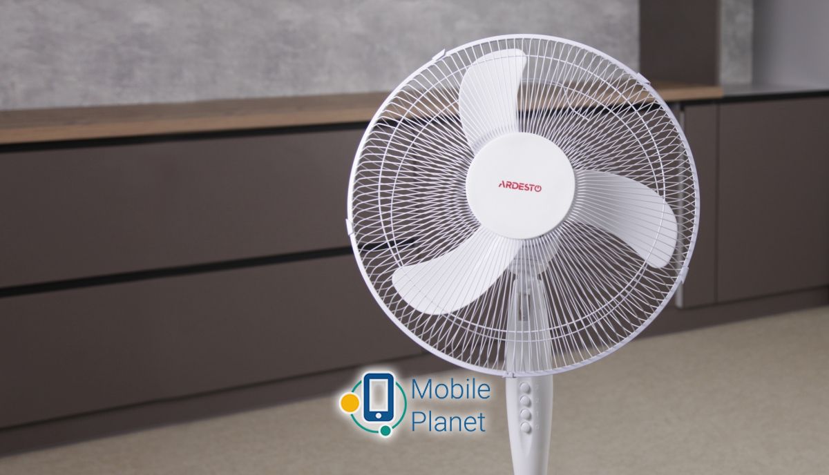 ARDESTO FN-1608RW Вентилятор підлоговий білого