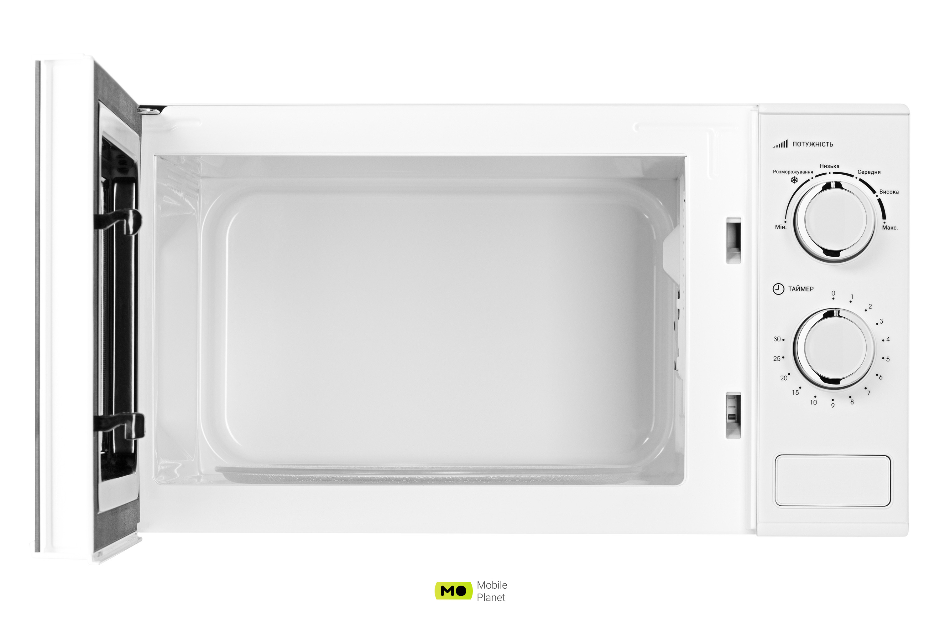 ARDESTO GO-M923W рівнів потужності 6 (20%, 42%, 52%, 73%, 88%, 100%)