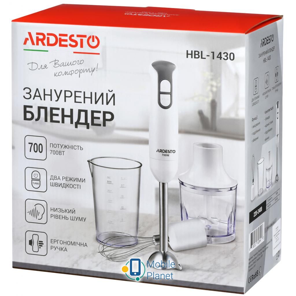 Ardesto HBL-1430 Тип: занурювальний; Потужність: