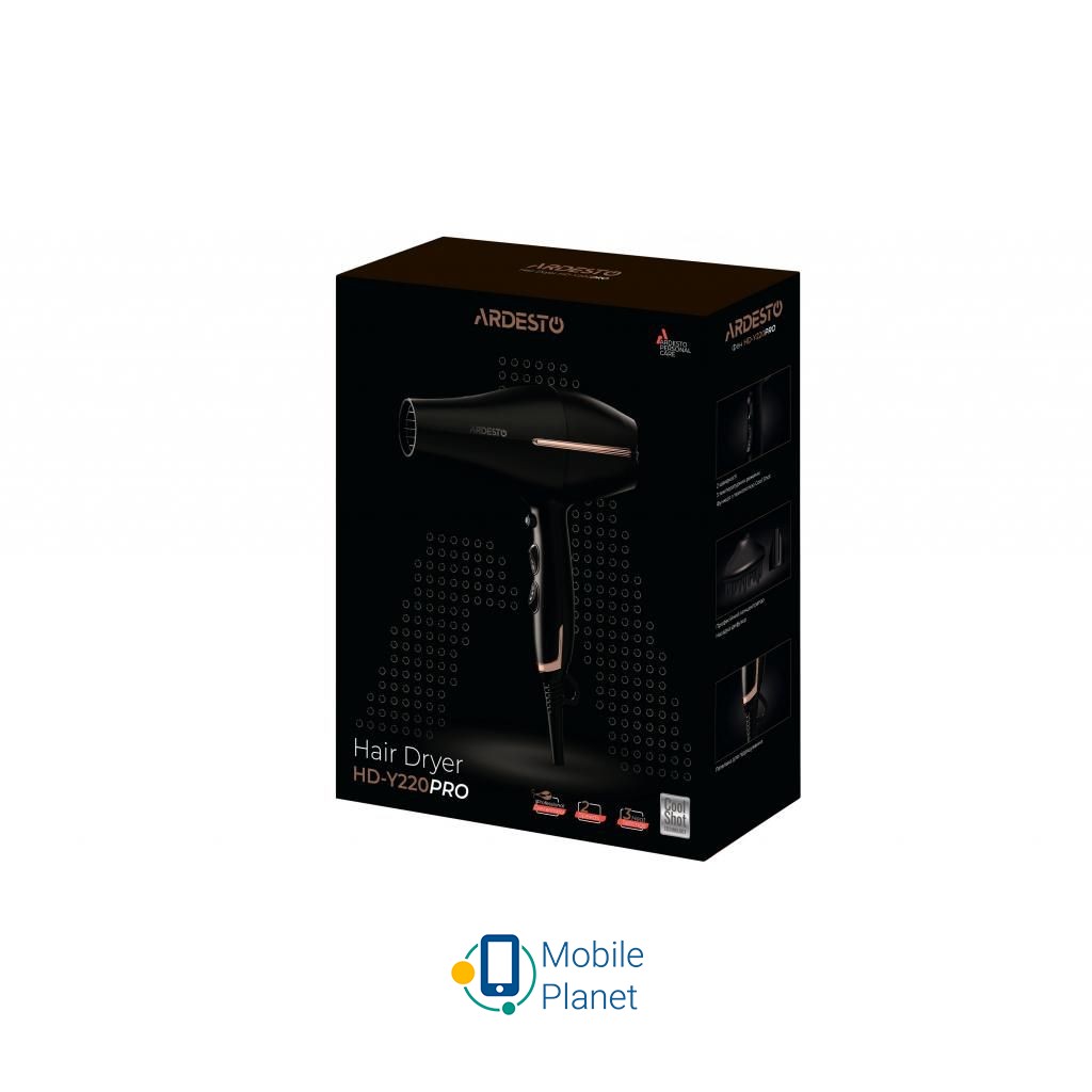 Ardesto HD-Y220PRO Мощность: 1800 Вт; Количество
