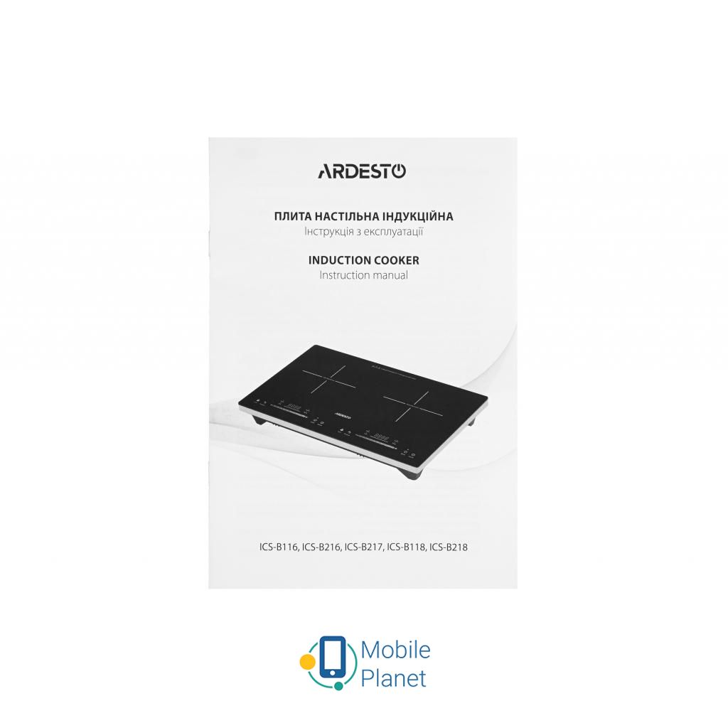 Ardesto ICS-B216 (UA) Тип управління поворотні перемикачі, сенсорна