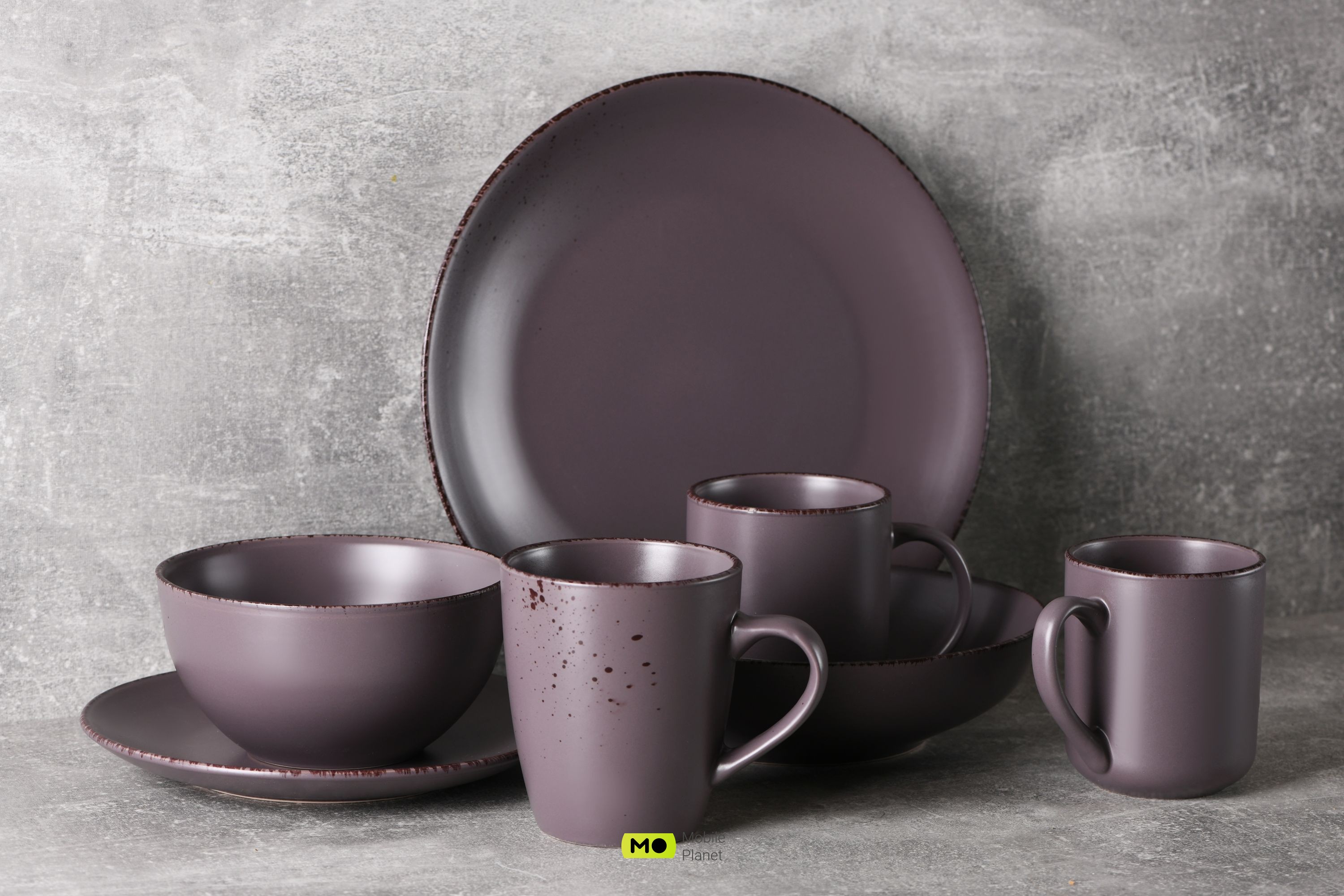 ARDESTO Lucca (360 мл, Grey brown, кераміка) (AR2930GMC) (UA) Тип: чашка; Кількість предметів: