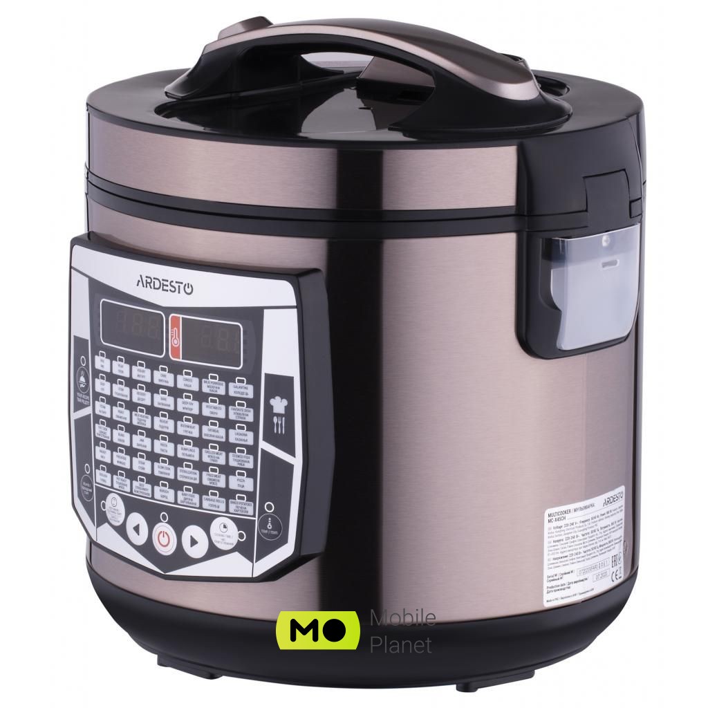 Ardesto MC-X45CH (UA) Тип: мультиварка; Мощность: 860 Вт;