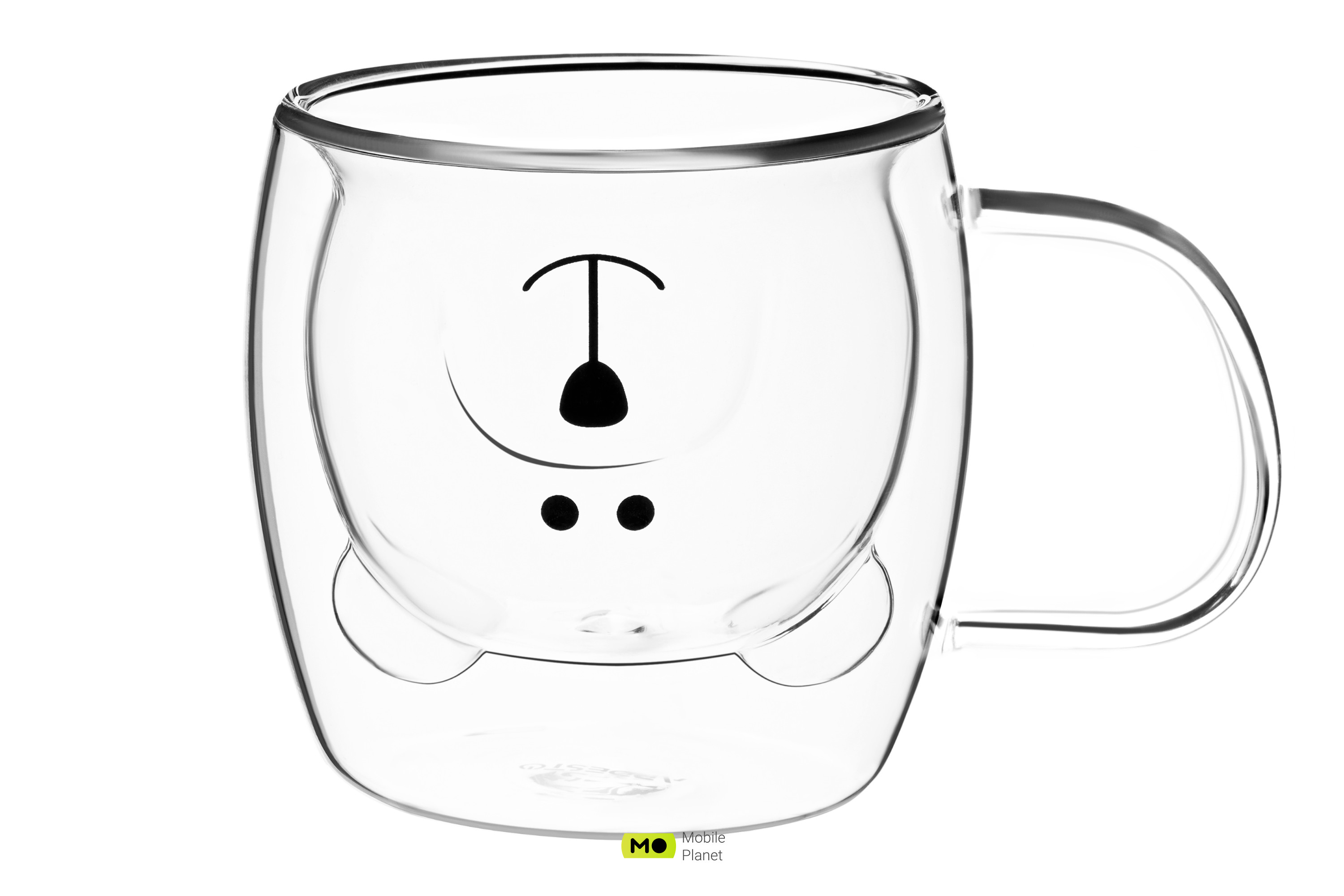 ARDESTO Набор чашек с ручками Animals с двойными стенками, 250 мл, 2 шт (AR2625GHA) (UA) Тип: чашка; Количество