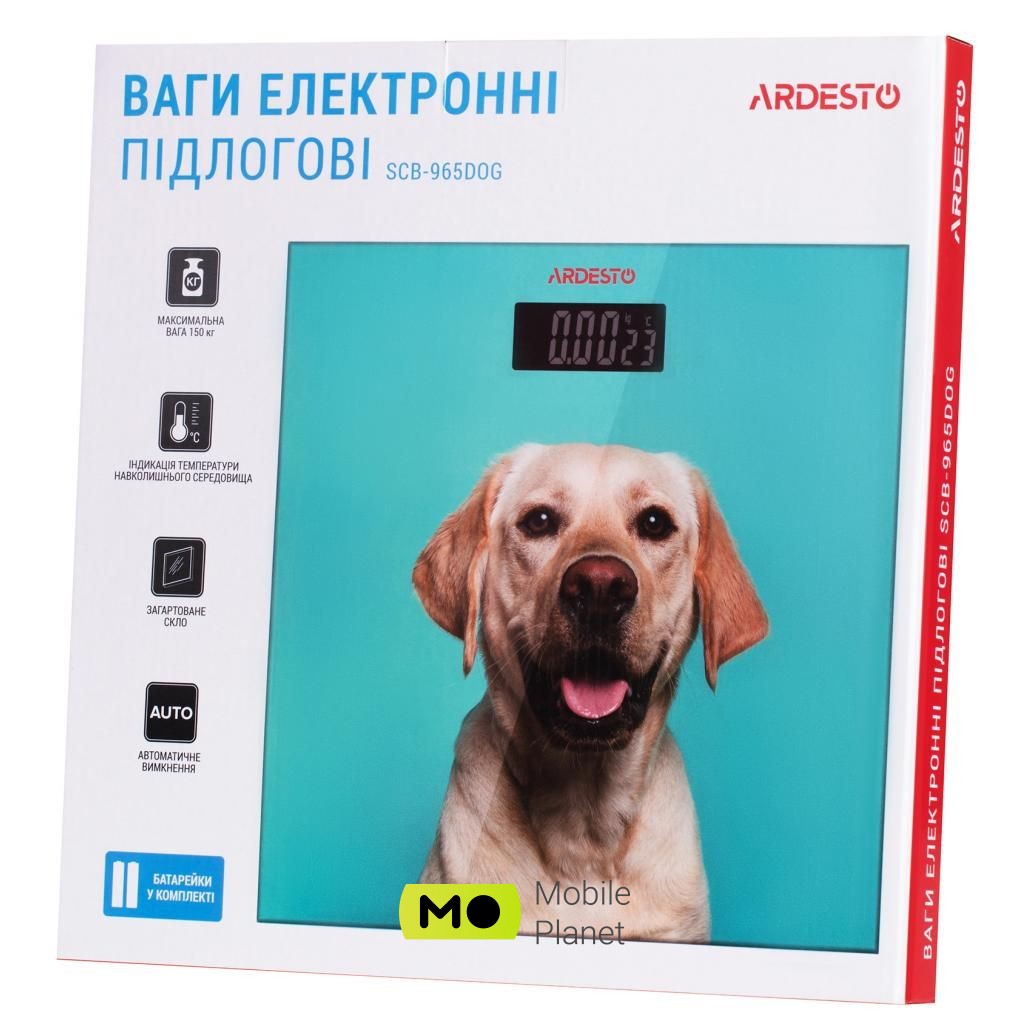 Ardesto SCB-965DOG Тип роботи: Електронні;