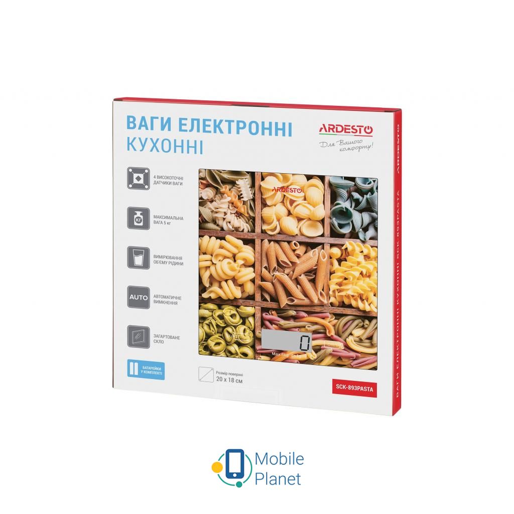 Ardesto SCK-893PASTA Тип електронні