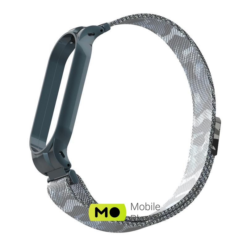 Armorstandart Milanese Magnetic Band для Xiaomi Mi Band 5 Khaki White (ARM56857) (UA) Тип: ремінець; Сумісність: Xiaomi Mi