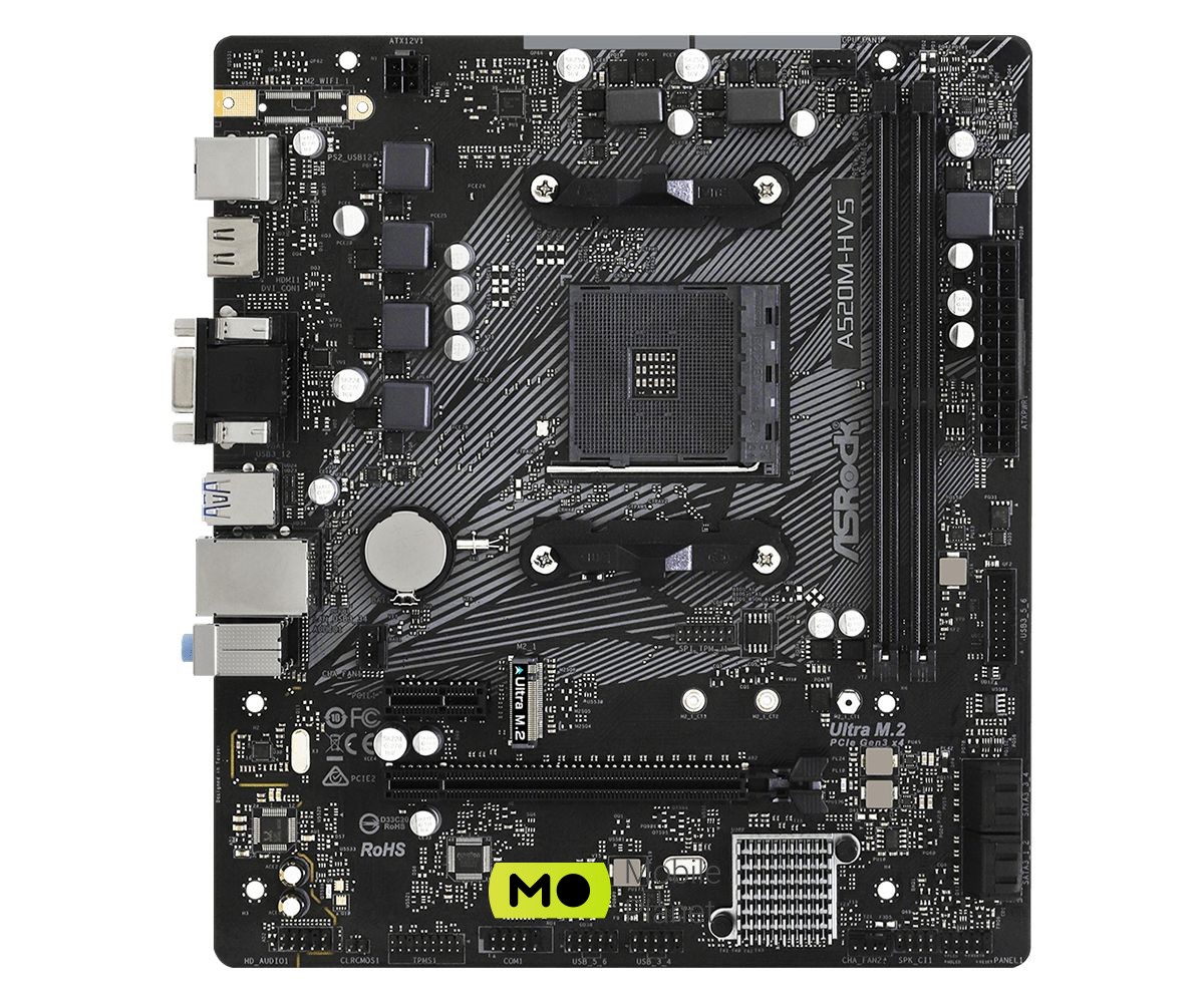 ASRock A520M-HVS EU Чіпсет  AMD A520