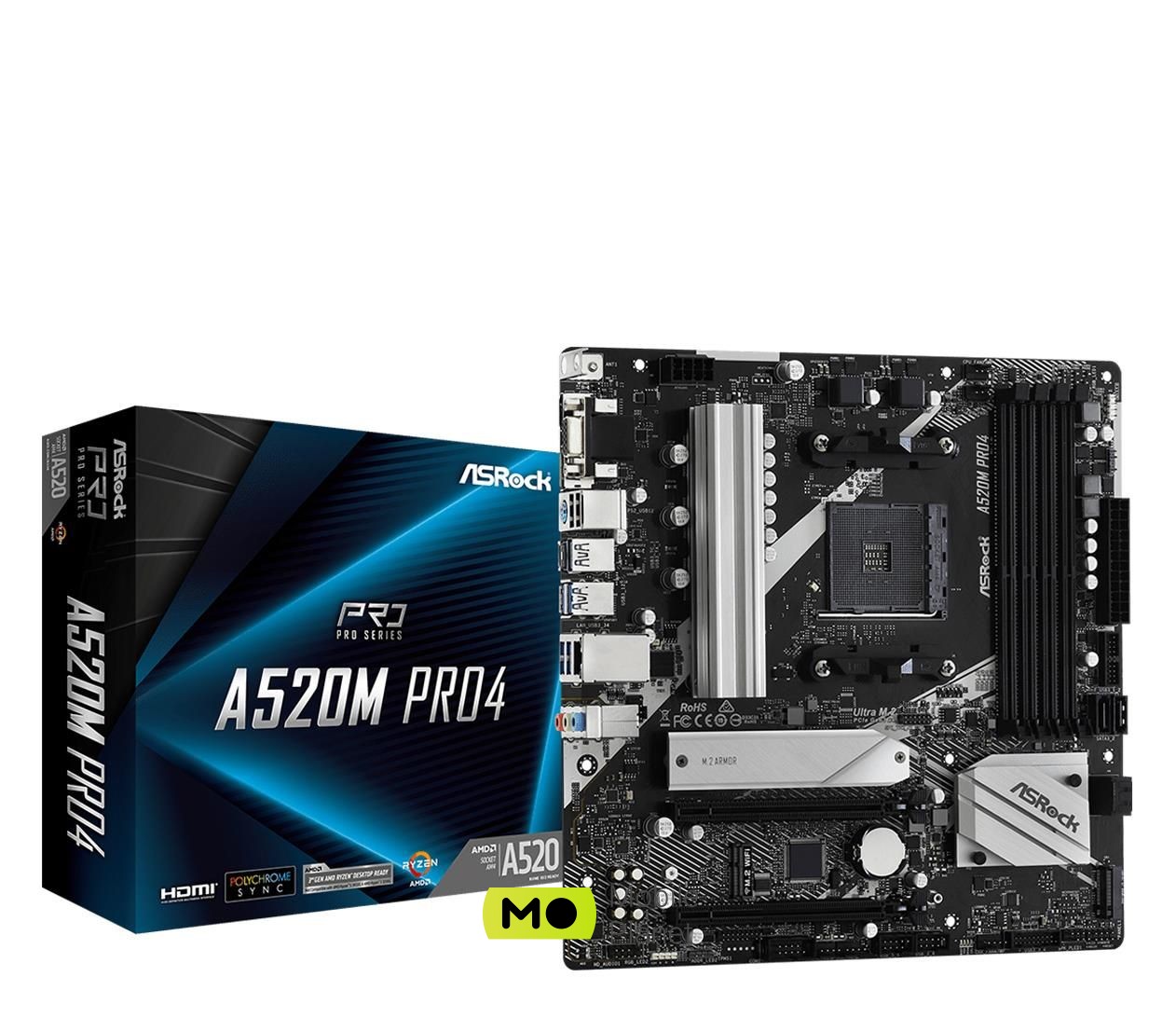 ASRock A520M Pro4 EU Архитектура процессора  Zen 2; Zen 3
