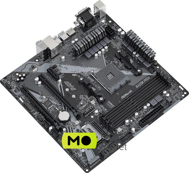 ASRock B450M Pro4 R2.0 EU Разъем процессора  Socket AM4.