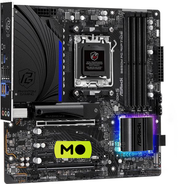ASRock B650M PG RIPTIDE EU Поддерживаемые семьи процессоров  Amd ryZen ™