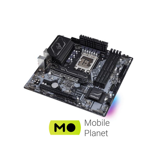 ASRock H670M PRO RS (UA) Підтримка процесорів 12-е покоління Intel Core, Pentium Gold and Celeron Processors