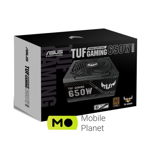 Asus TUF Gaming 650W 80+ Bronze (90YE00D1-B0NA00) Тип БП: для компьютеров;