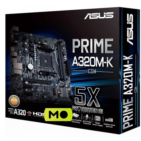 ASUS PRIME A320M-K/CSM (90MB0TV0-M0EAYC) (UA) Призначення звичайна