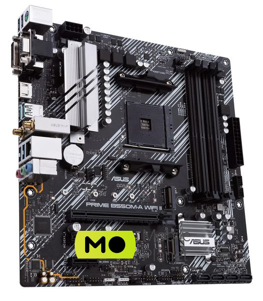 ASUS PRIME B550M-A WIFI II (90MB19X0-M0EAY0) EU Тип памяти  DDR4-3200 МГц; DDR4-3000 МГц; DDR4-2933 МГц; DDR4-2800 МГц; DDR4-2666 МГц; DDR4-2400 МГц; DDR4-2133 МГц