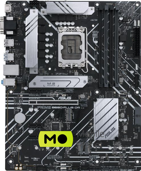 ASUS PRIME B660-PLUS DDR4 (90MB18X0-M0EAY0) EU Чіпсет  Intel B660.