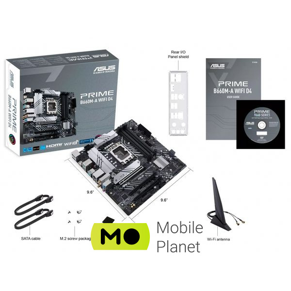 ASUS PRIME B660M-A WIFI D4 (90MB1AE0-M1EAY0) (UA) Призначення: нормальна; Сокет: