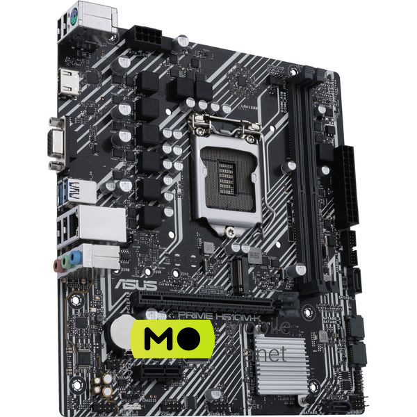 ASUS PRIME H510M-K R2.0 (90MB1E80-M0EAY0) (UA) Слоти розширення 1 x PCI-E 4.0 x16 , 1 x PCI-E 3.0 x16