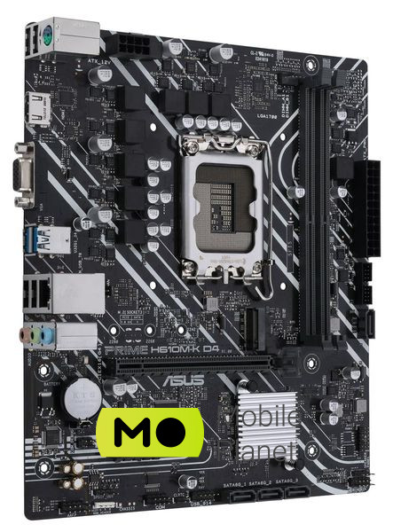 ASUS PRIME H610M-K DDR4 (90MB1A10-M0EAY0) EU Підтримувані сім'ї процесорів: