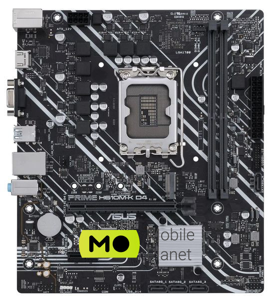 ASUS PRIME H610M-K DDR4 (90MB1A10-M0EAY0) EU ЦП Socket  Socket 1700