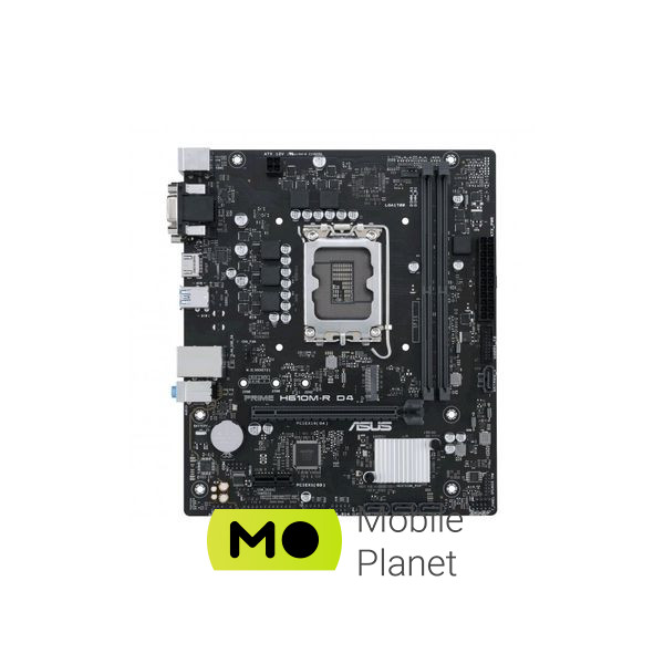 ASUS PRIME H610M-R D4-SI (90MB1B40-M0ECY0) (UA) Модель чіпсета Intel H610