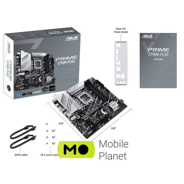 ASUS PRIME Z790M-PLUS (90MB1E70-M0EAY0) (UA) Призначення: геймерська; Сокет:
