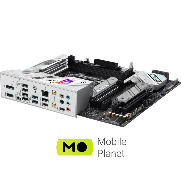 ASUS ROG STRIX B760-G GAMING WIFI (90MB1EQ0-M0EAY0) (UA) Слоты расширения 2 x PCI-E 4.0 x1 ,  1 x PCI-E 5.0 x16 ,  1 x PCI-E 4.0 x16 slot (supports x4 mode)