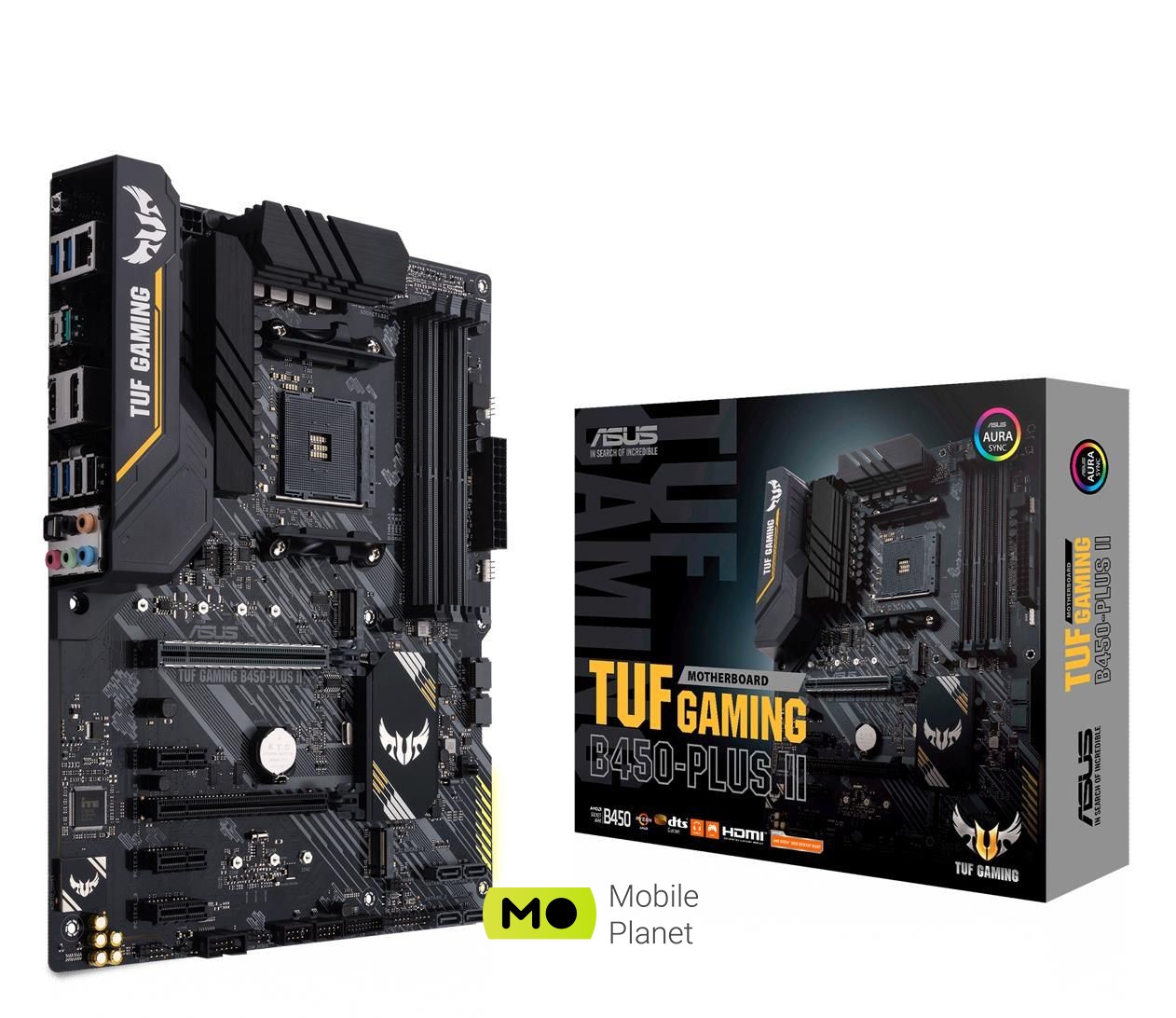 ASUS TUF B450-PLUS GAMING II EU Тип підтримуваної пам'яті  DDR4-2666 МГц; DDR4-2400 МГц; DDR4-2133 МГц
