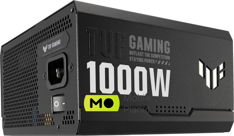 ASUS TUF GAMING 1000W 80 Plus Gold (90YE00S1-B0NA00) EU Выключен  ЦП 4+4 (8) PIN -код - 2 ПК; PCI -E 2,0 6+2 (8) PIN -код - 4 ПК; PCI -E 12+4 (16) PIN - 1 ПК; Molex 4 -pin - 4 шт; SATA - 5 шт; EPS12V 20+4 (24) PIN - 1 ПК.
