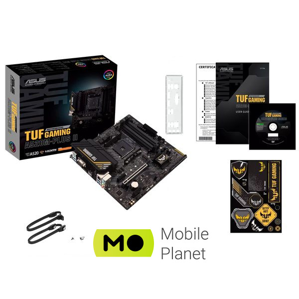 ASUS TUF GAMING A520M-PLUS II (90MB17G0-M0EAY0) (UA) Призначення: геймерська; Сокет: