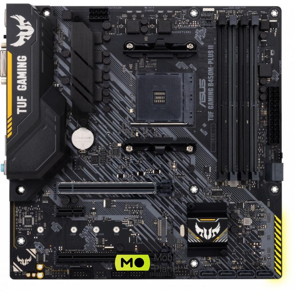 ASUS TUF GAMING B450M-PLUS II (90MB1620-M0EAY0) (UA) Вид: для комп'ютера; Призначення: