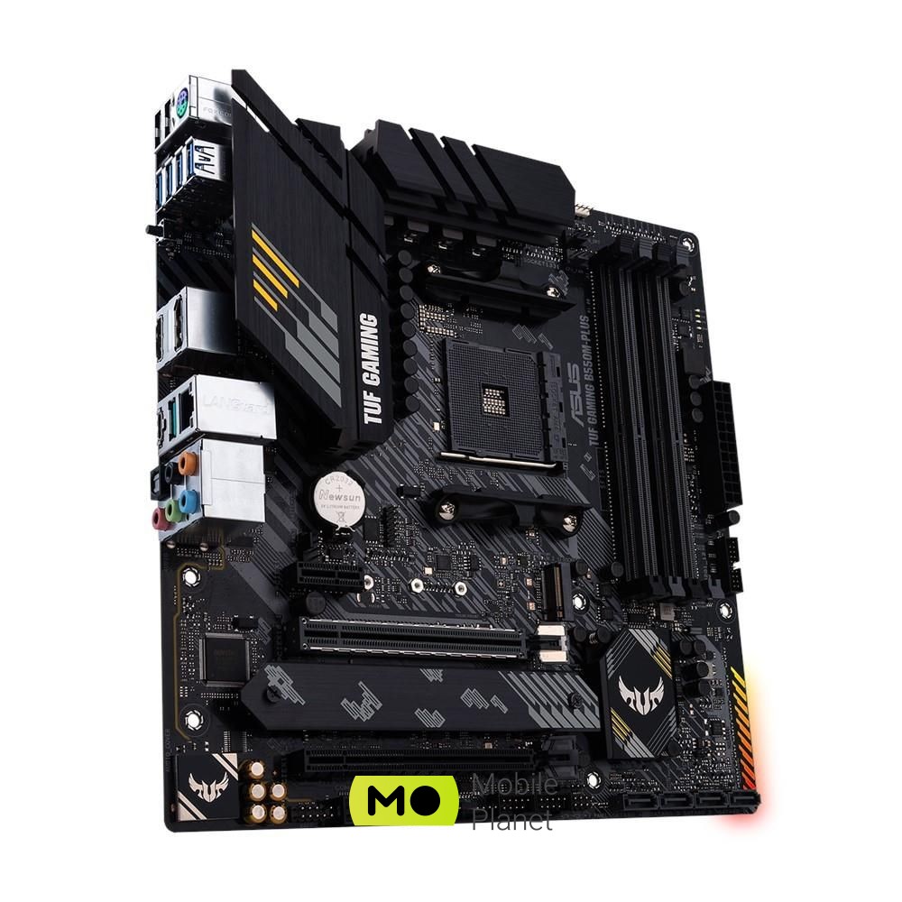 ASUS TUF GAMING B550M-PLUS (90MB14A0-M0EAY0) EU Тип поддерживаемой памяти  DDR4-3200 МГц; DDR4-3000 МГц; DDR4-2800 МГц; DDR4-2666 МГц; DDR4-2400 МГц; DDR4-2133 МГц