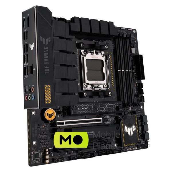 ASUS TUF GAMING B650M-PLUS (90MB1BG0-M0EAY0) (UA) Підтримка процесорів AMD Socket AM5, support for : AMD Ryzen 7000 Series Processors