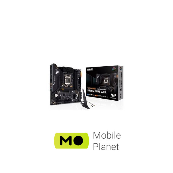 ASUS TUF GAMING B650M-PLUS WIFI (90MB1BF0-M0EAY0) (UA) Призначення: геймерська; Сокет: