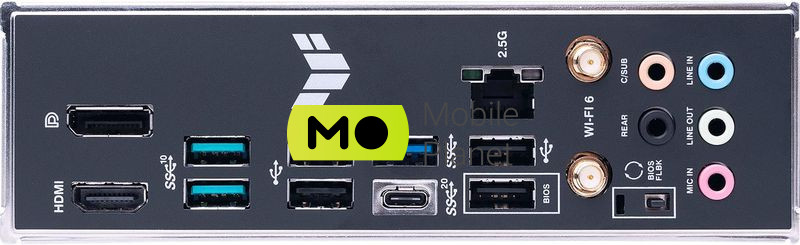 ASUS TUF GAMING B650M-PLUS WIFI EU Тип охлаждения чипсета