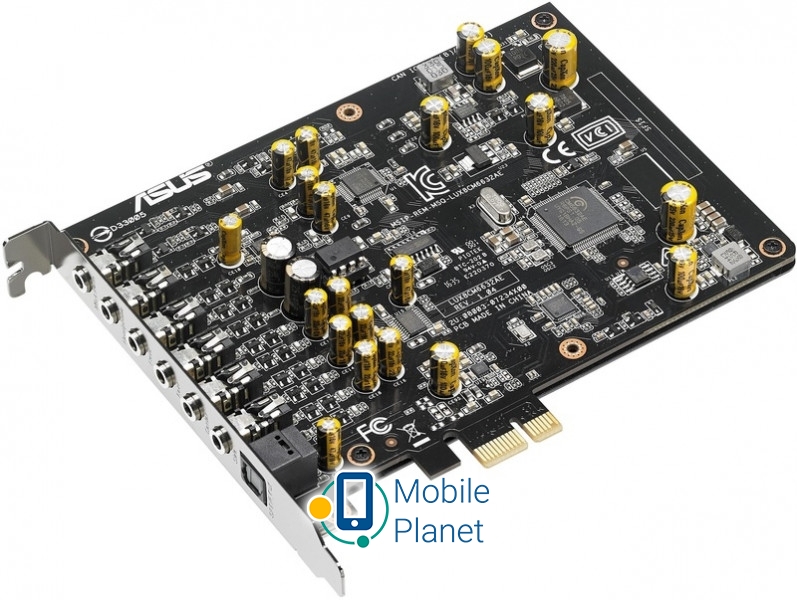 ASUS Xonar AE (90YA00P0-M0UA00) (UA) Тип: внутрішня; Тип підключення: