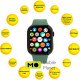 AURA X2 Pro 44mm Green (SWAX244G) (UA)
