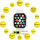 AURA X2 Pro 44mm White (SWAX244W) (UA)