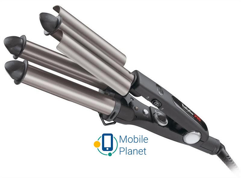 Babyliss Pro BAB2269TTE Тип: плойка-гофре; Потужність: 125
