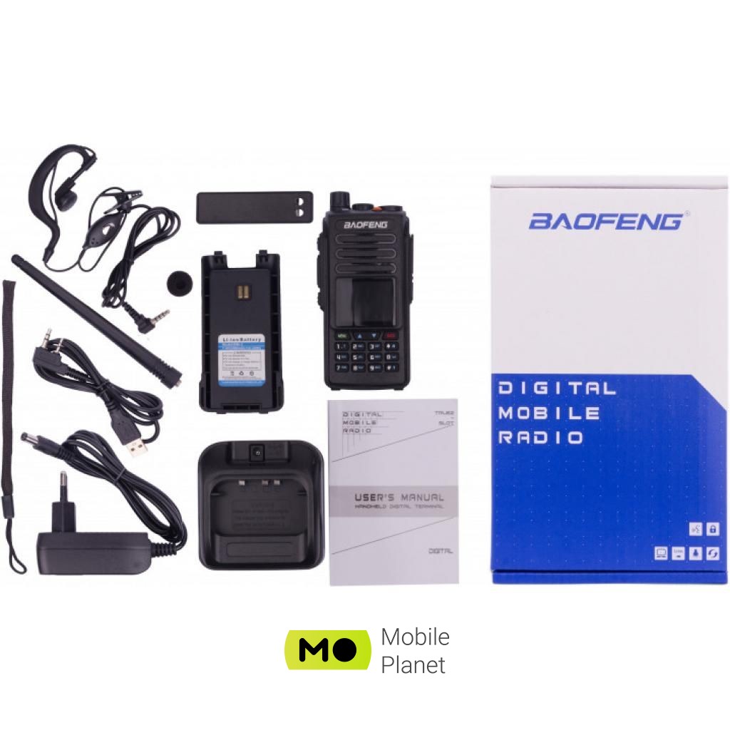 Baofeng DM-1702 GPS (UA) Цвет черный