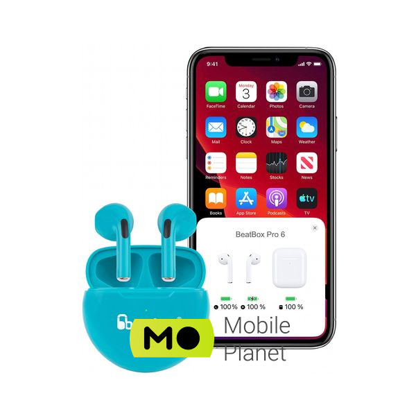 BeatBox PODS PRO 6 Blue (bbppro6bl) (UA) Тип TWS (True Wireless Stereo)
