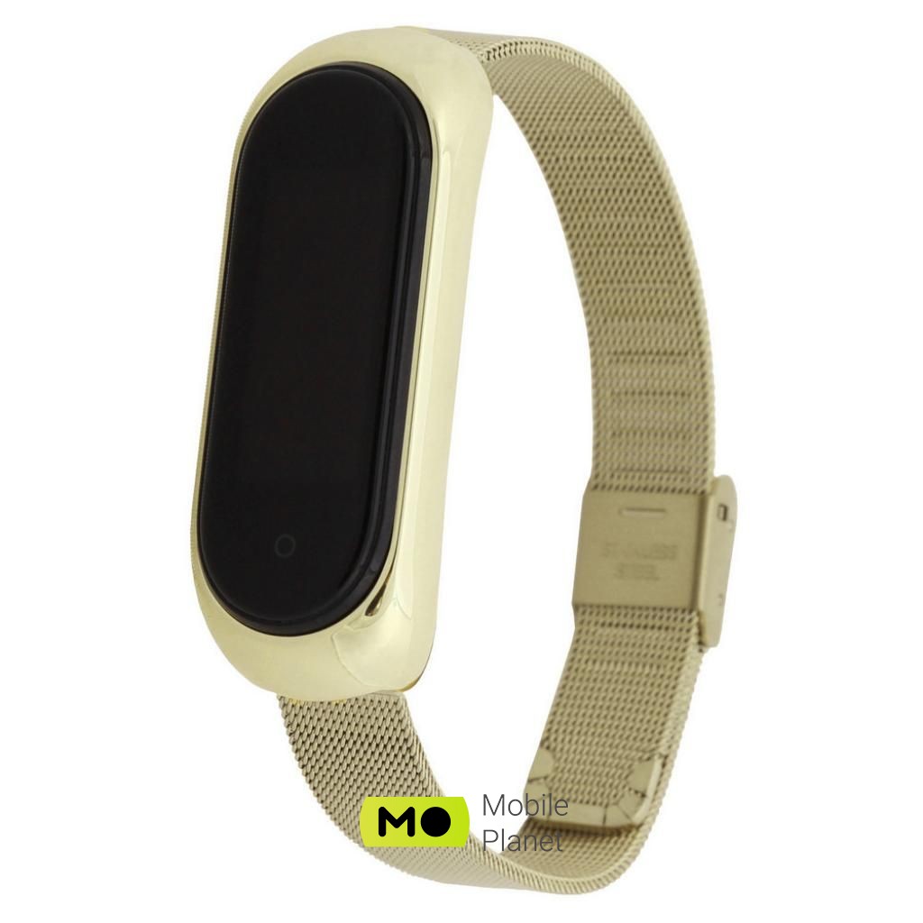 BeCover Metal для Xiaomi Mi Smart Band 5 Gold (705148) (UA) Совместимость: Xiaomi Mi Band 5; Цвет: