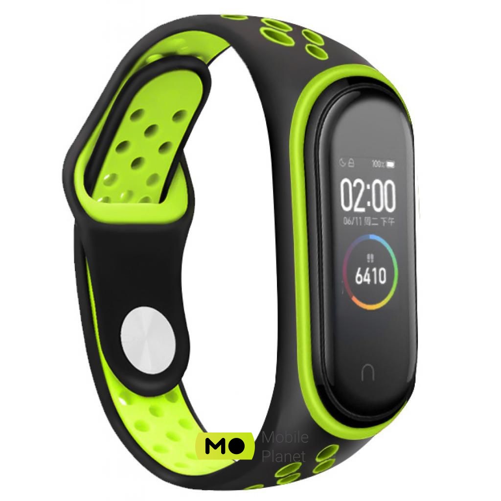 BeCover Nike Style для Xiaomi Mi Smart Band 5 Black-Red (705153) (UA) Цвет красно-черный