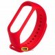 BeCover Silicone для Xiaomi Mi Band 3/4 Red (704648) (UA)