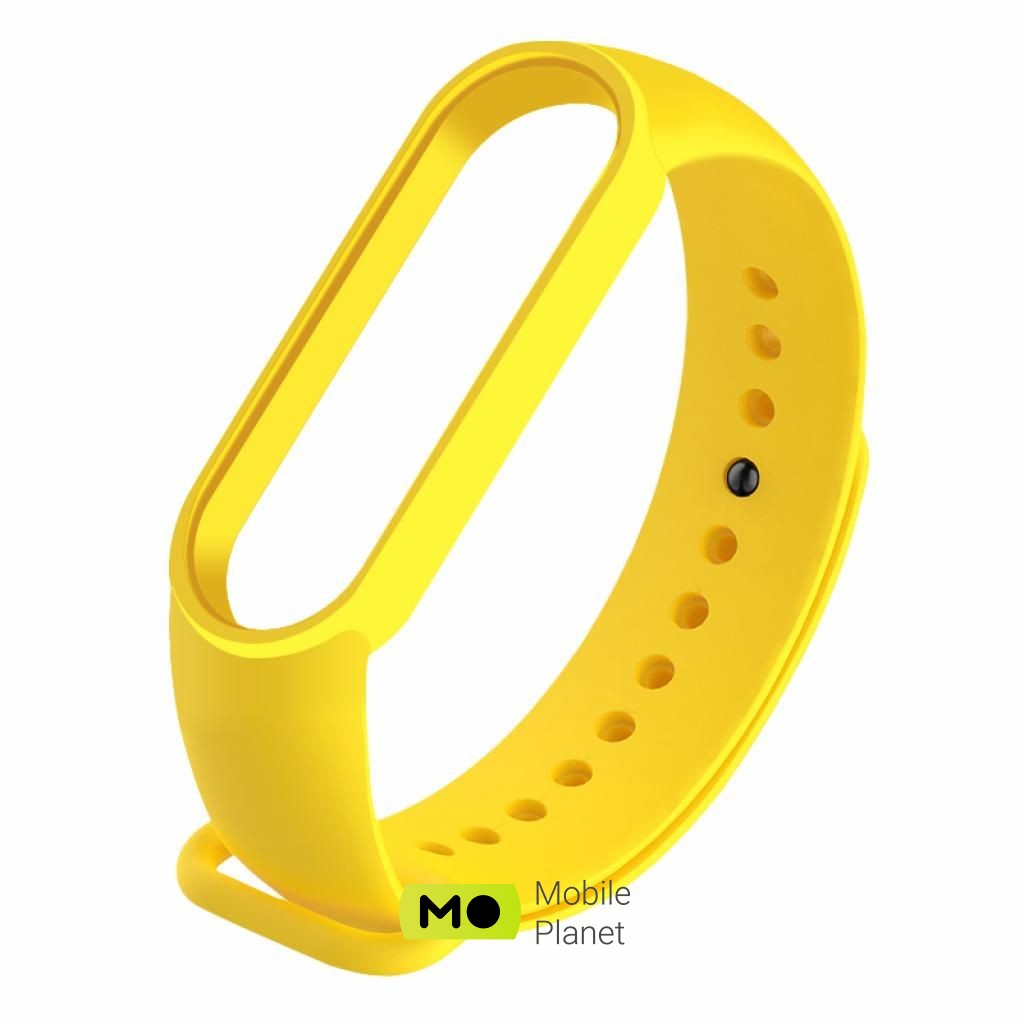 BeCover Silicone для Xiaomi Mi Smart Band 5 Yellow (705073) (UA)