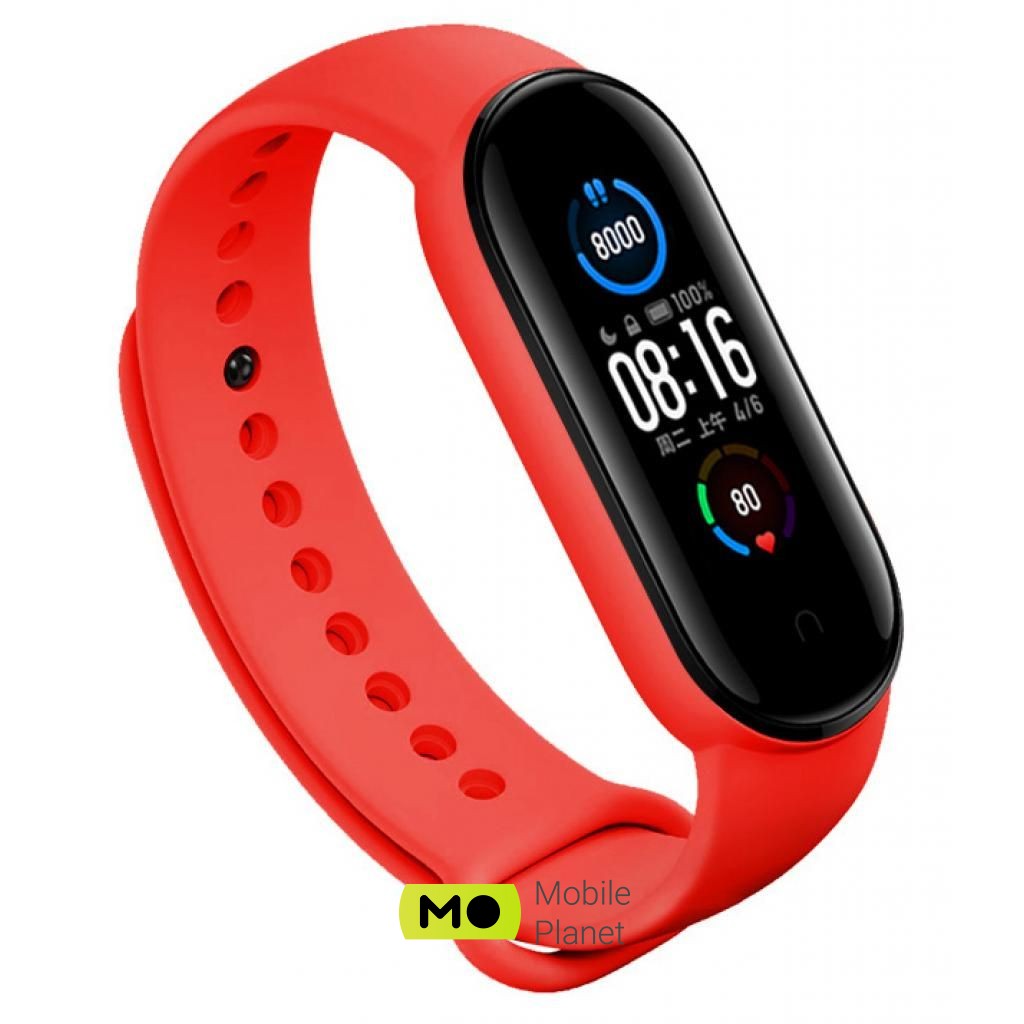 BeCover Silicone для Xiaomi Mi Smart Band 5 Yellow (705073) (UA)