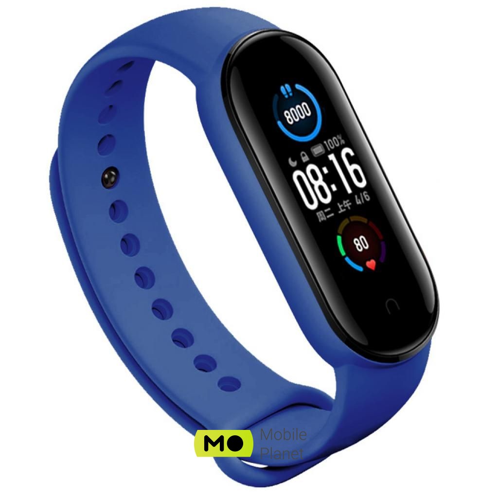 BeCover Silicone для Xiaomi Mi Smart Band 5 Yellow (705073) (UA)